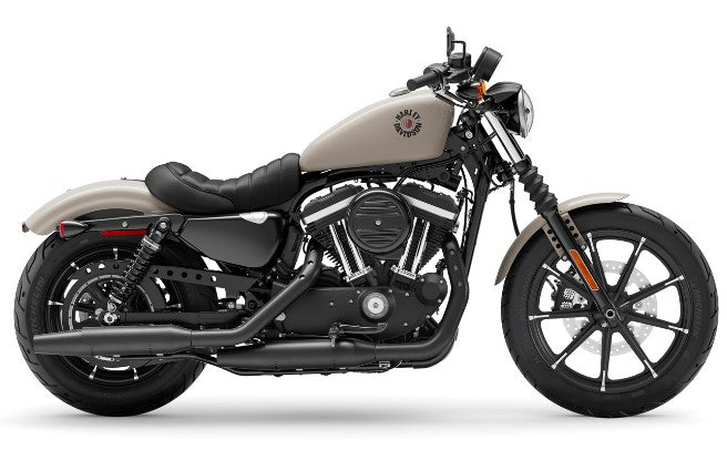 HARLEY DAVIDSON IRON 883 2009-2022 (with shortened pipes )