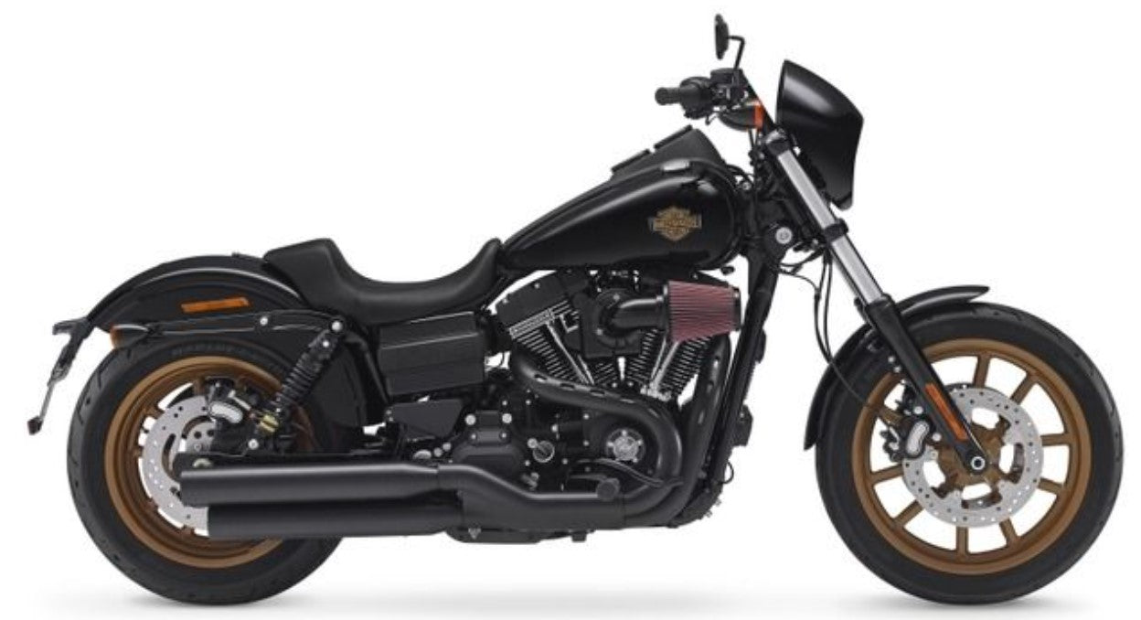 HARLEY DAVIDSON DYNA LOW RIDER S 2016-2017 (with shortened pipes )